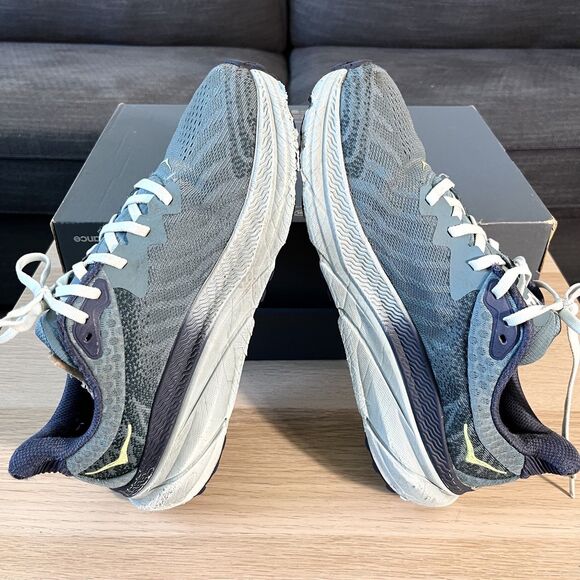 Hoka One One Challenger 7 Trail Running Shoes Mountain Fog Druzy Blue Men Sz 8D - Picture 12 of 12